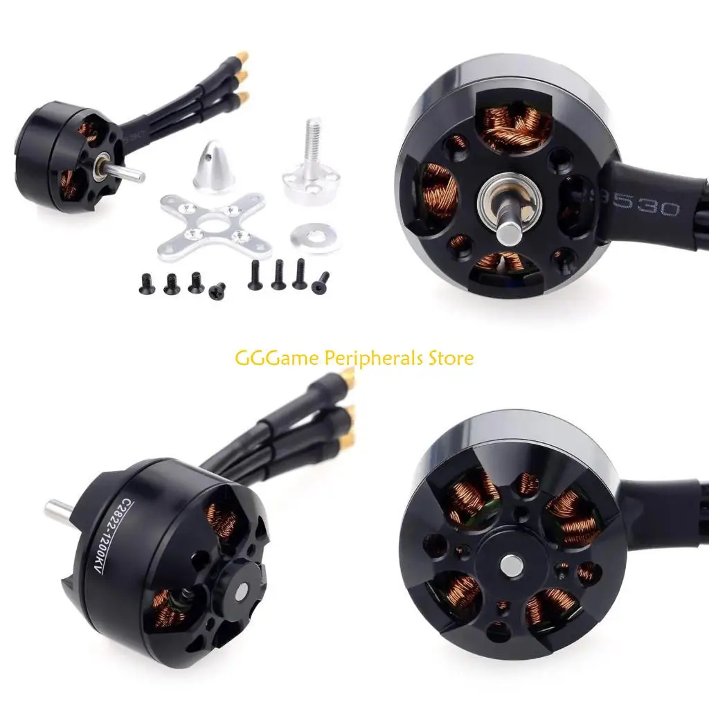 

U55B C2822 (2204) Brushless Motor for Fixed wing Traversing Motor Powerful 1200KV/1400KV Optional