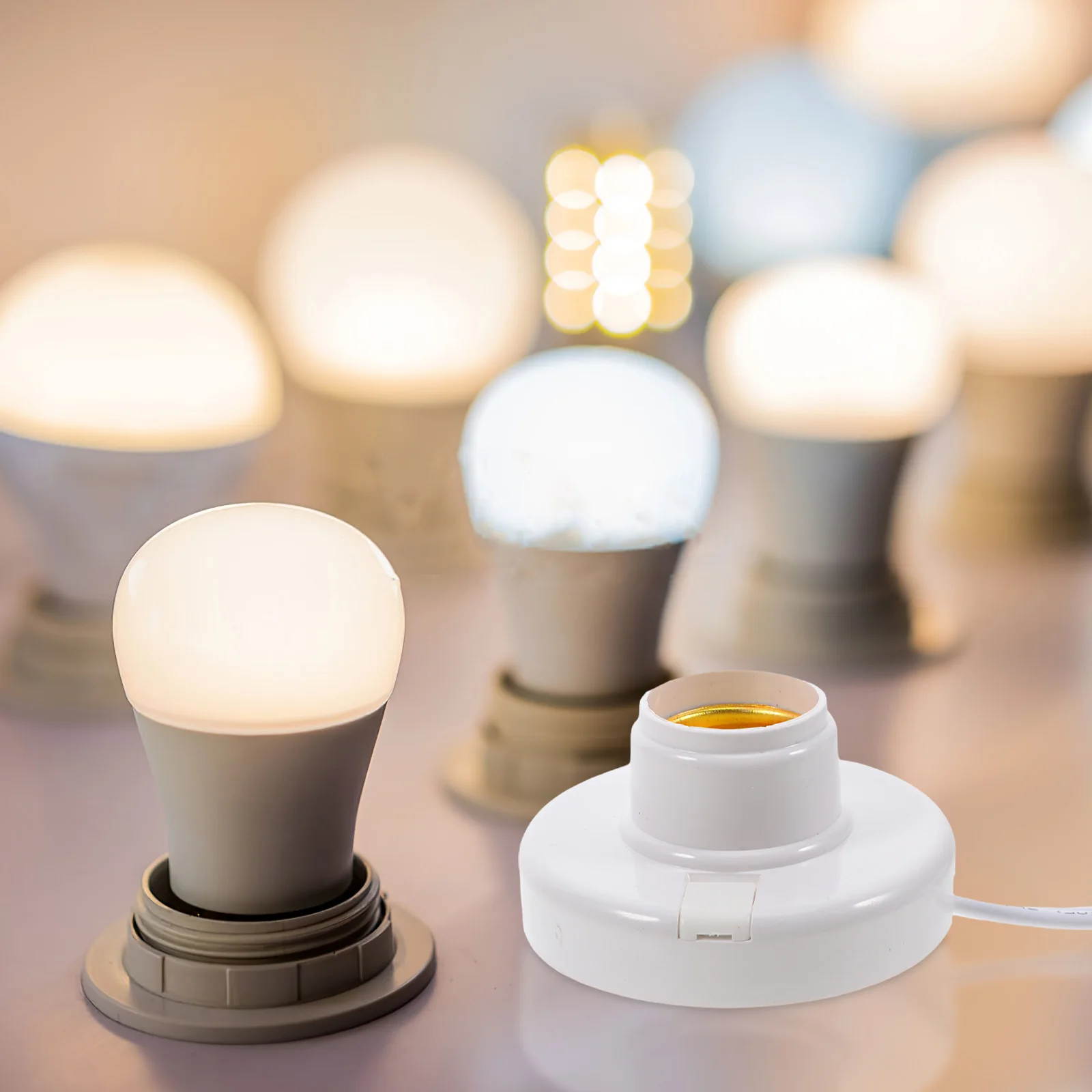 

E27 Lamp Base with Cord Lamp Holder Light Socket with Plug Pendant Light Cord Kit Hanging Lantern Extension Cable for Indoor