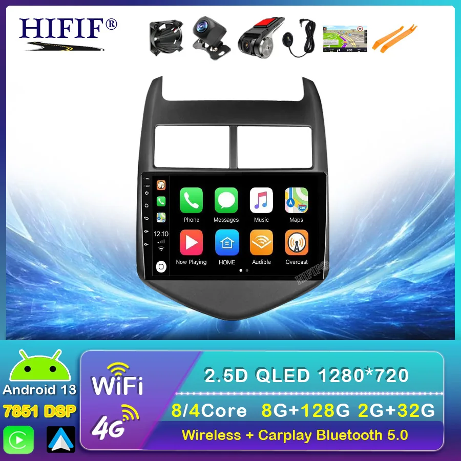 

For Chevrolet Aveo 2 2011 2012 2013 2014 2015 Car Radio Multimedia Video Player Navigation GPS Android No 2din 2 din dvd