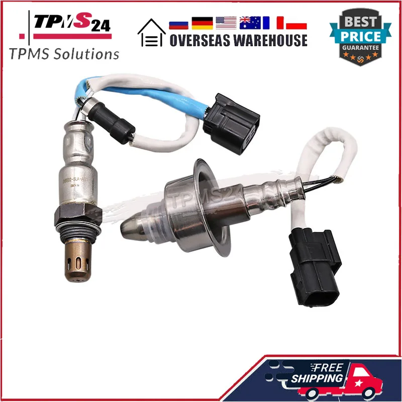 2 buah Sensor O2 Lambda oksigen hilir & hulu 234-9131 234-4980 untuk 2015-2016 HONDA CRV 2,4 L