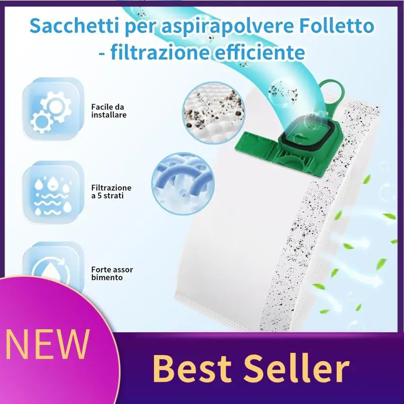 

B46C 10 шт. мешки для пылесоса с 2 фильтрами для Vorwerk Kobold VK140 VK150 для VK140/150 FP140/150 Vorwerk Kobold