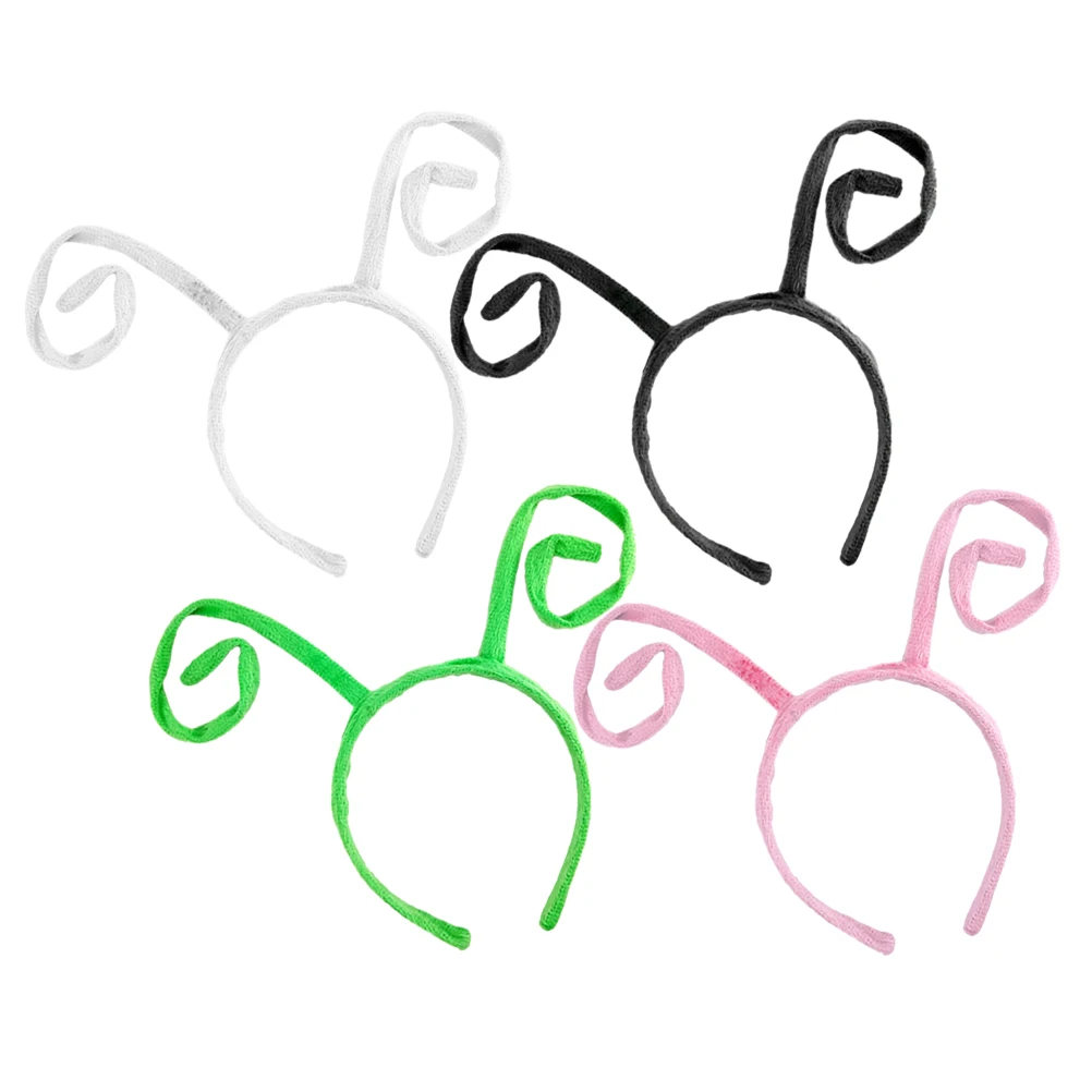 

4PCS Kids Hair Headdress Headb Cartoon Accessories Small Butterfly Premium Material Durable Ant Design Novel Photo Prop Gift