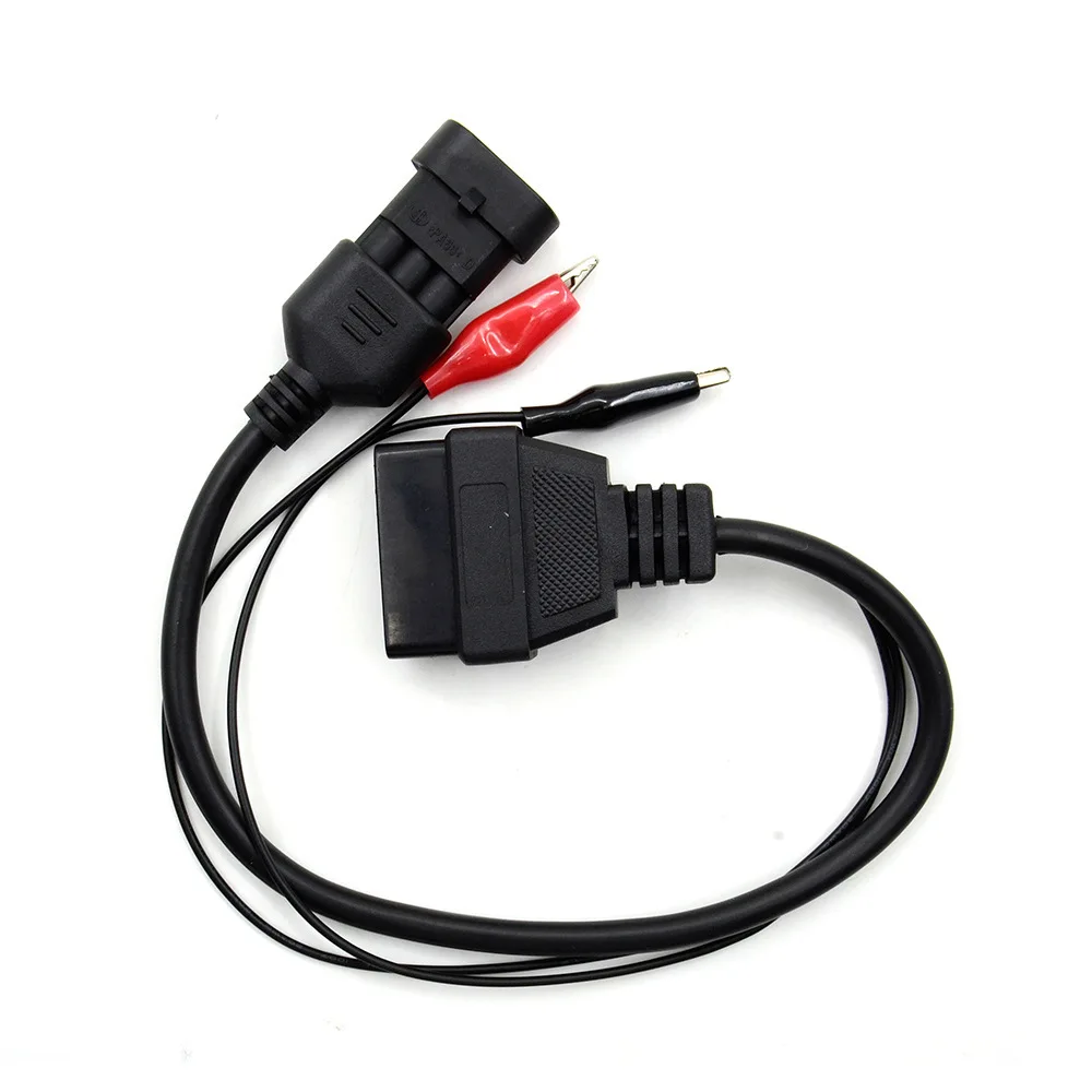 For Fiat For Lancia OBD2 Cable 3Pin to 16Pin For Alfa Remeo OBDII Plug 3 Pin Connector Adapter Car Extension Diagnostic Cables