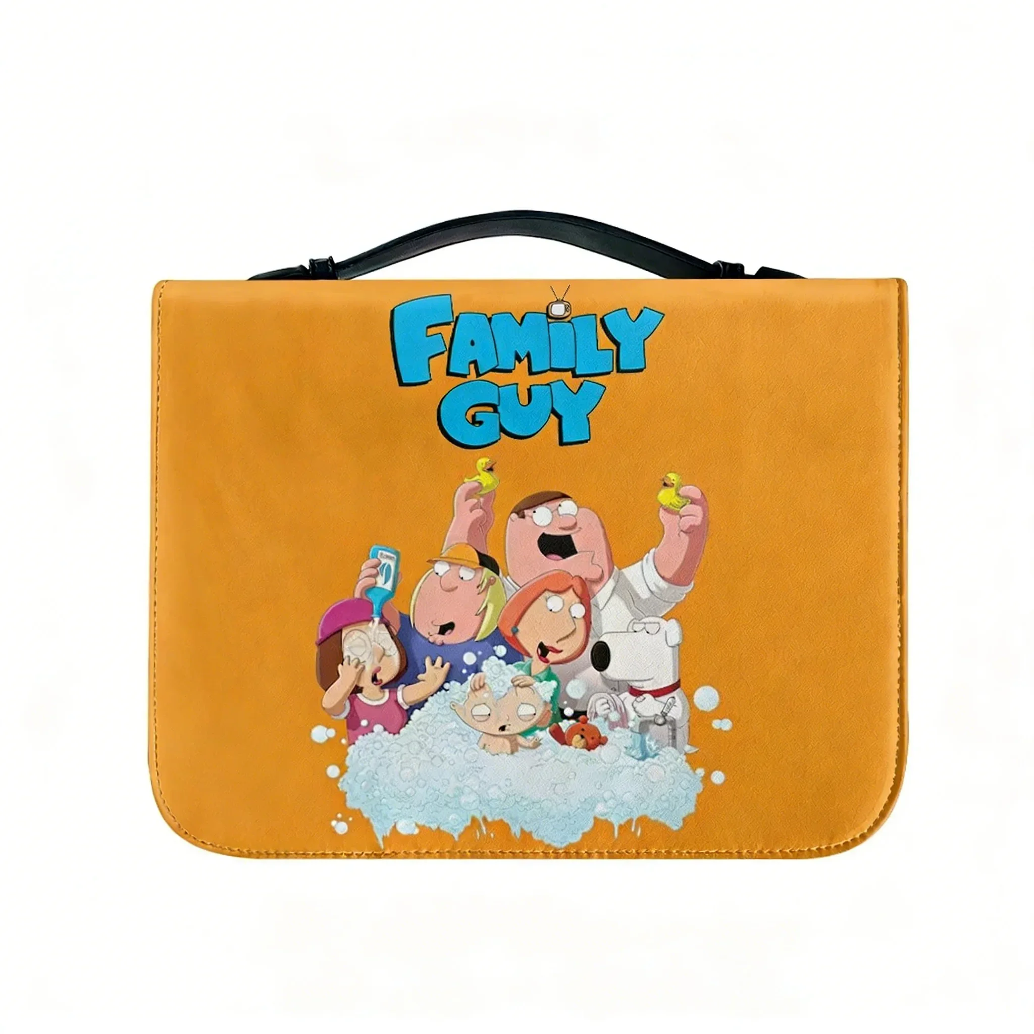 

Сумки для Библии Family Guy, христианские подарки, персонализированные чехлы, водонепроницаемая кожаная сумка для Библии, высококачественный чехол с карманами