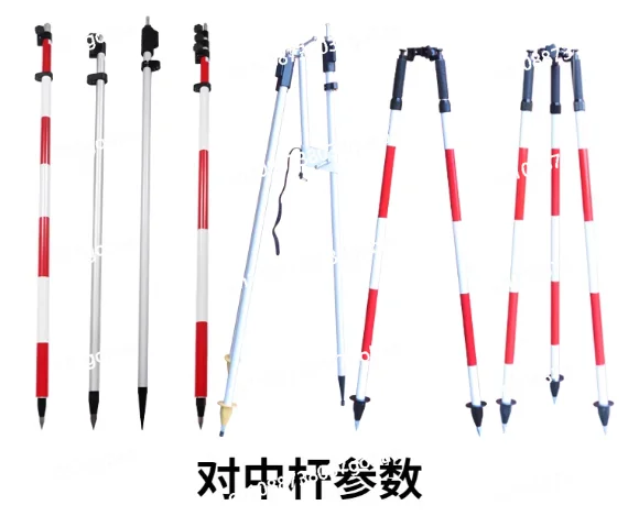 Total station alignment Pole holder 2m 3m 5m GPS/RTK measurement Prism Pole Carbon Pole Bipod Tripod