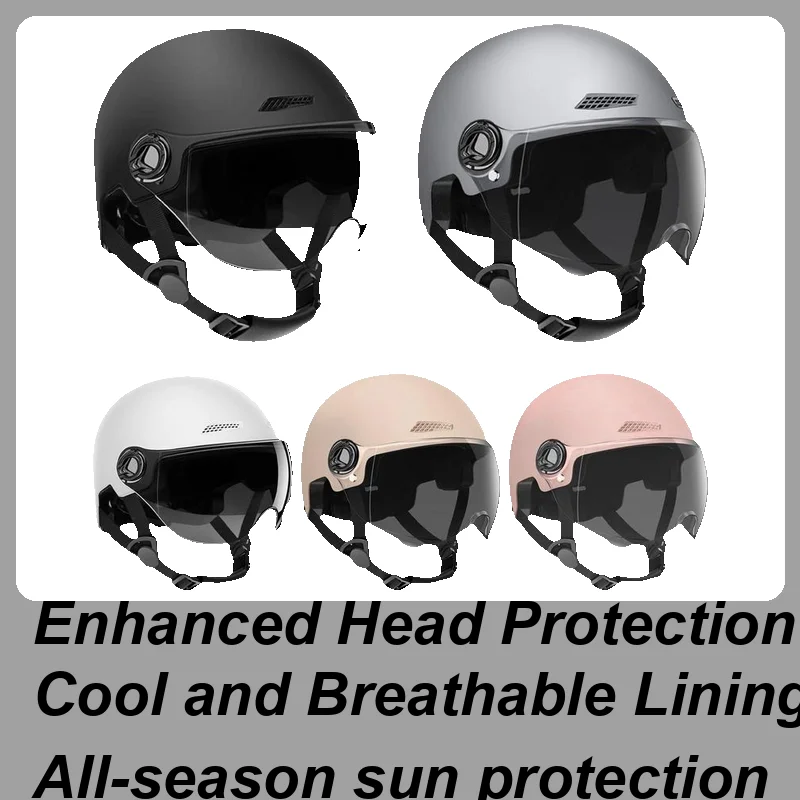 

Motorcycle Safety Helmet For Men Women Scooter Vintage Half Helmet UltralightCycling MTBBike Bicycle Motorcycle Helmets