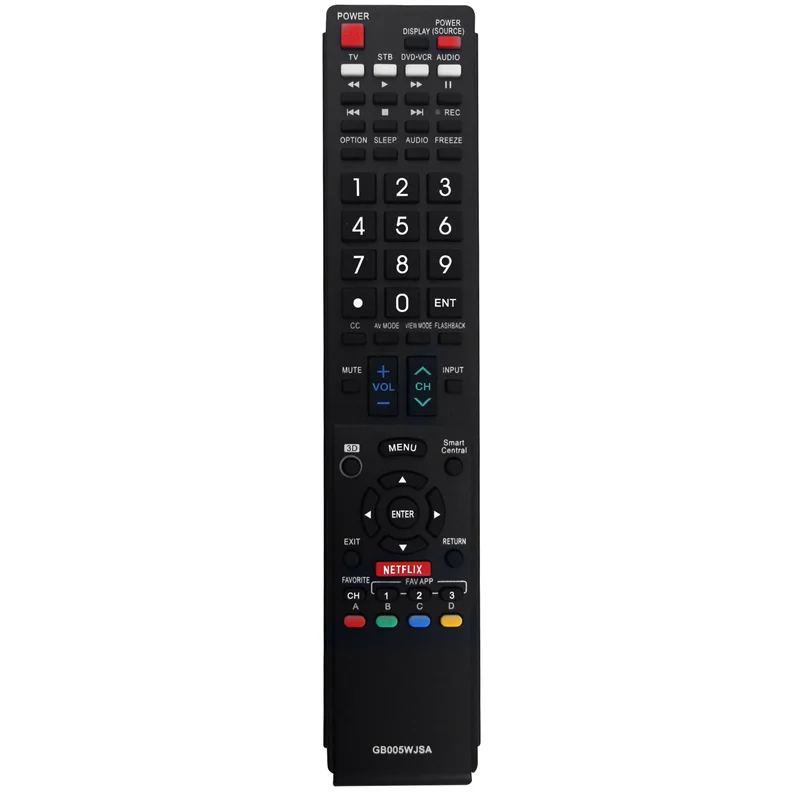 A57G-交換用リモコン GB005WJSA シャープ AQUOS TV GB004WJSA GA935WJSA GA890WJSA GB105WJSA リモコン用