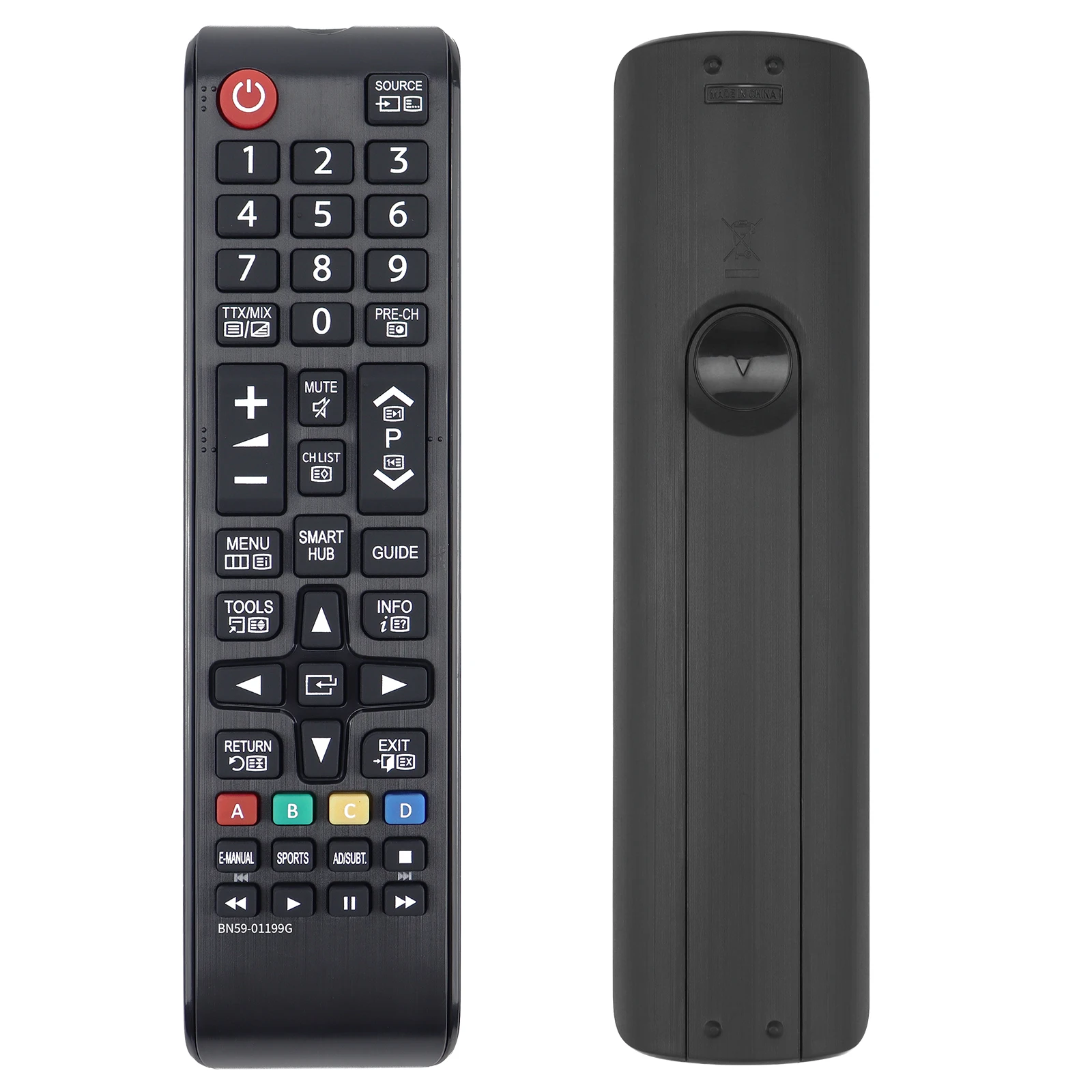 Mando a Distancia BN59-01199G, Control Remoto Para Samsung TV, Bn59-01199F Bn 5901199 Q Bn59-01301A Bn59-01199K Aa59-00799A