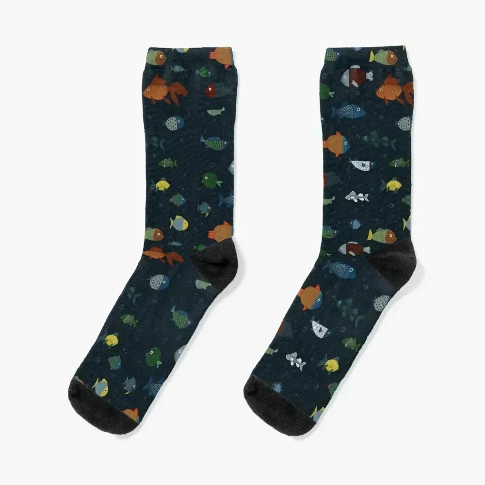 

Fish Socks sports stockings Soccer cartoon christmass gift Boy Socks Women's