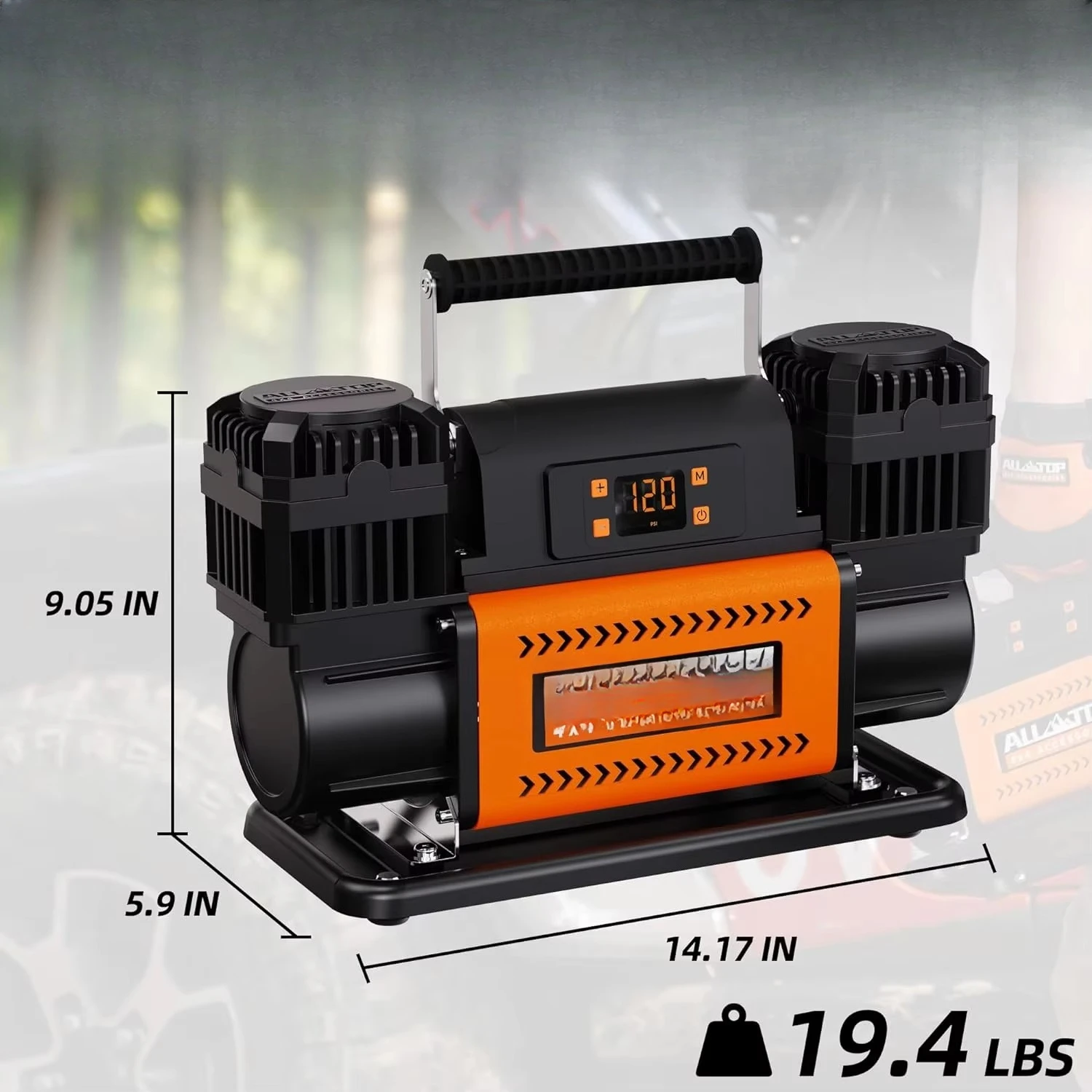 China Factory Tire Inflator Off-Road 4X4 Portable Compressor 12 Volt Off-Road Air Compressor