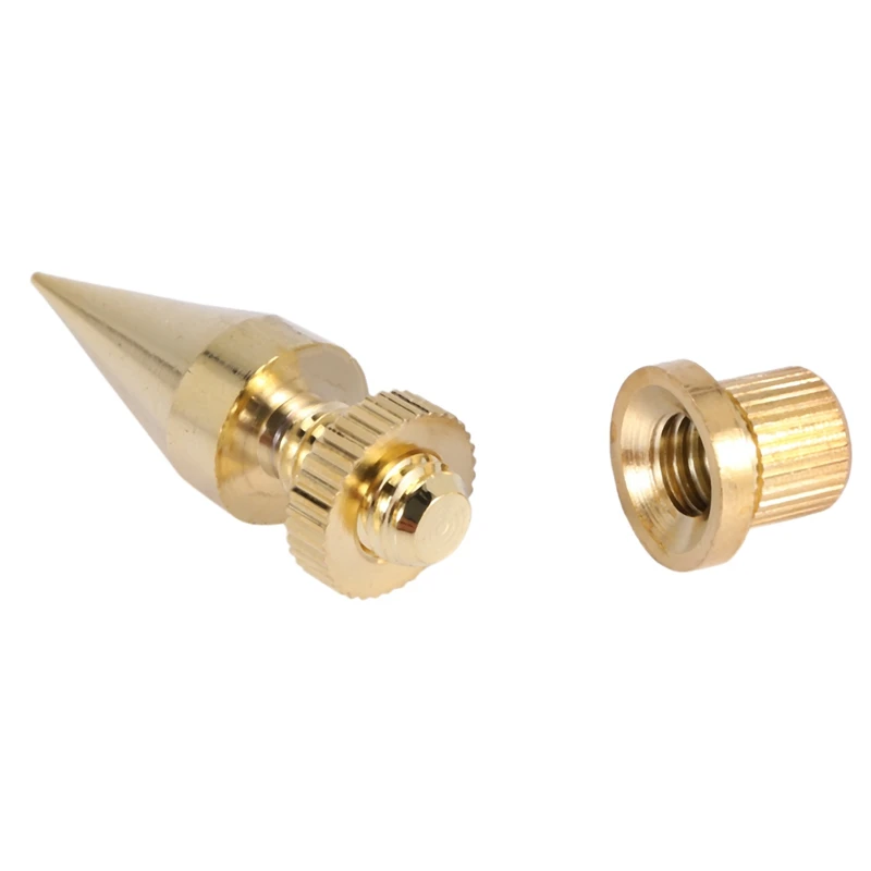 Soporte de aislamiento de puntas de altavoz de cobre, almohadilla Base, almohadillas de aislamiento de altavoz, 6X36Mm, 16 pares