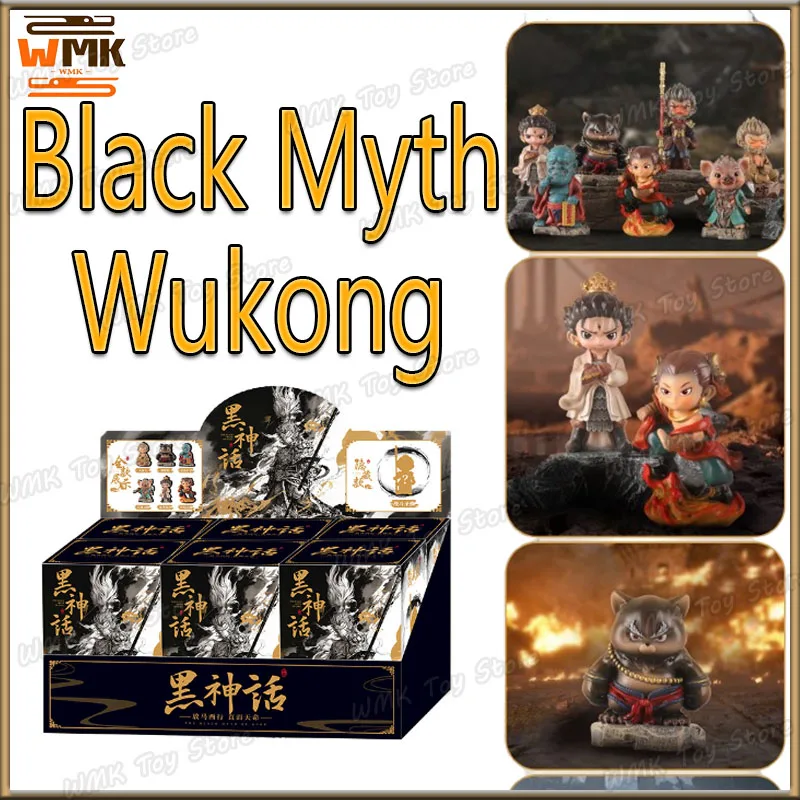 Game Black Myth Wukong Action Figure Black Myth Figurine Wukong Figura Mini Toy Computer Case Ornaments Decoration Gifts Custom