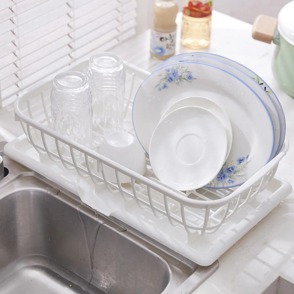 

Plastic Kitchen Storage Basket Sink Container ganizer Drainer Dish Rack Bowl Chopstick Healthy Safe Affordable