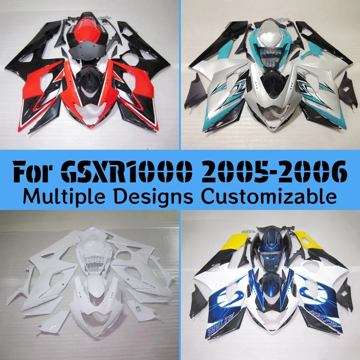 Fairing Kit Motorcycle GSXR 1000 2005 2006 ZXMT Fairings Bodywork Injection Panel for GSXR1000 05 06