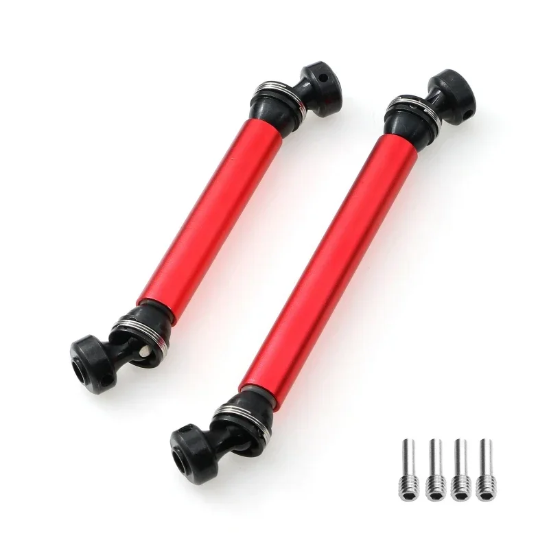 

Aluminum Alloy + 45# Steel CVD Front + Rear Drive Shaft for Axial 1/10 RBX10 Ryft 4WD RC CAR