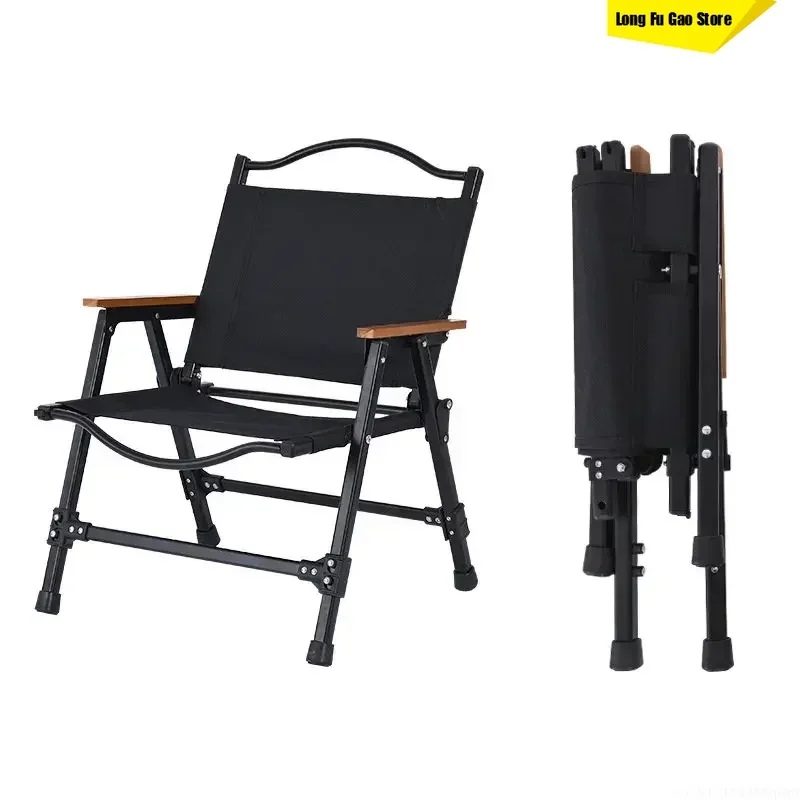 

2027Black Removable Kermit Folding Chair Outdoor Portable Camping Chair hot Beach Chair 2023