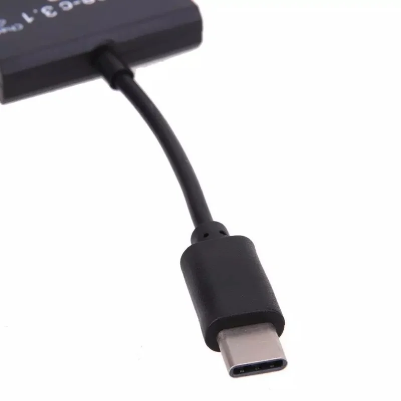 USB tipo-c OTG cabo adaptador, macho para USB Micro fêmea, Hub para telefone inteligente, Samsung, Xiaomi, Huawei, 3.0, 2.0