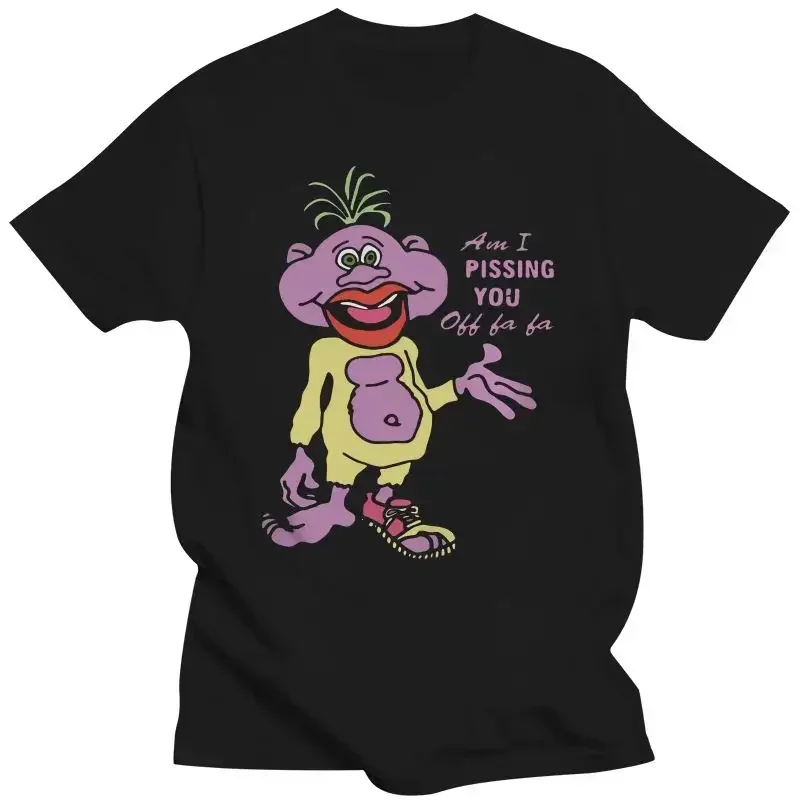 Black Cotton Men Oversized Graphic Short Sleeve New 100% Cotton Sports Tee Peanut Am I Pissing You Off Fa Fa Jeff Dunham TShirt