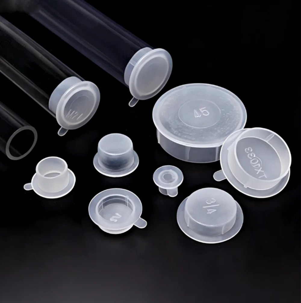 1-10Pcs Plastic Thread Protector Cap Cover Plug for Threaded Cap Cover Pipe End Furniture Screw Hole Cylinder Dust Protection
