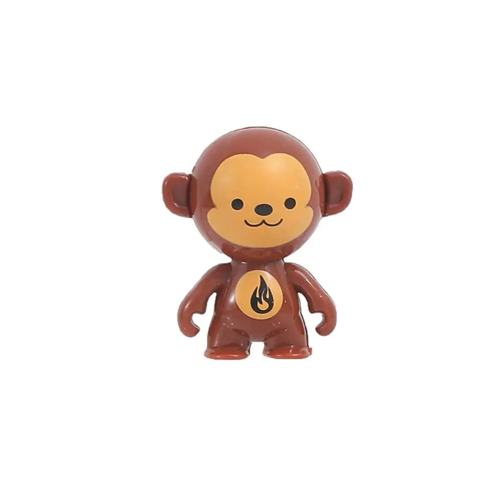 10pcs Educational Monkey Tumbler Toy Inverted Self-righting Cartoon Tumbler Toy Funny Unbeatable Inverted Doll Ornament