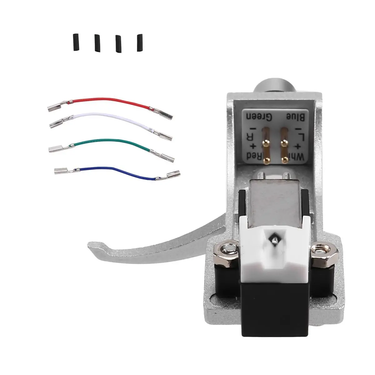A86G NEW Mm Cartridge Stylus Stand Combination Set for Phonograph Turntable Gramophone LP Vinyl Needle Accessories