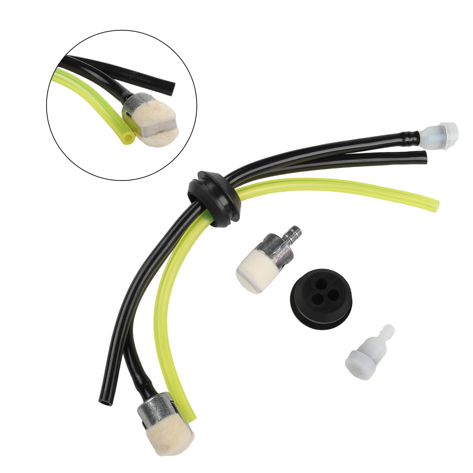 For Echo Brushcutters Tank Seal 18/20mm with 3 Hoses and Filter Reliable Fuel Connections For for Your Equipment