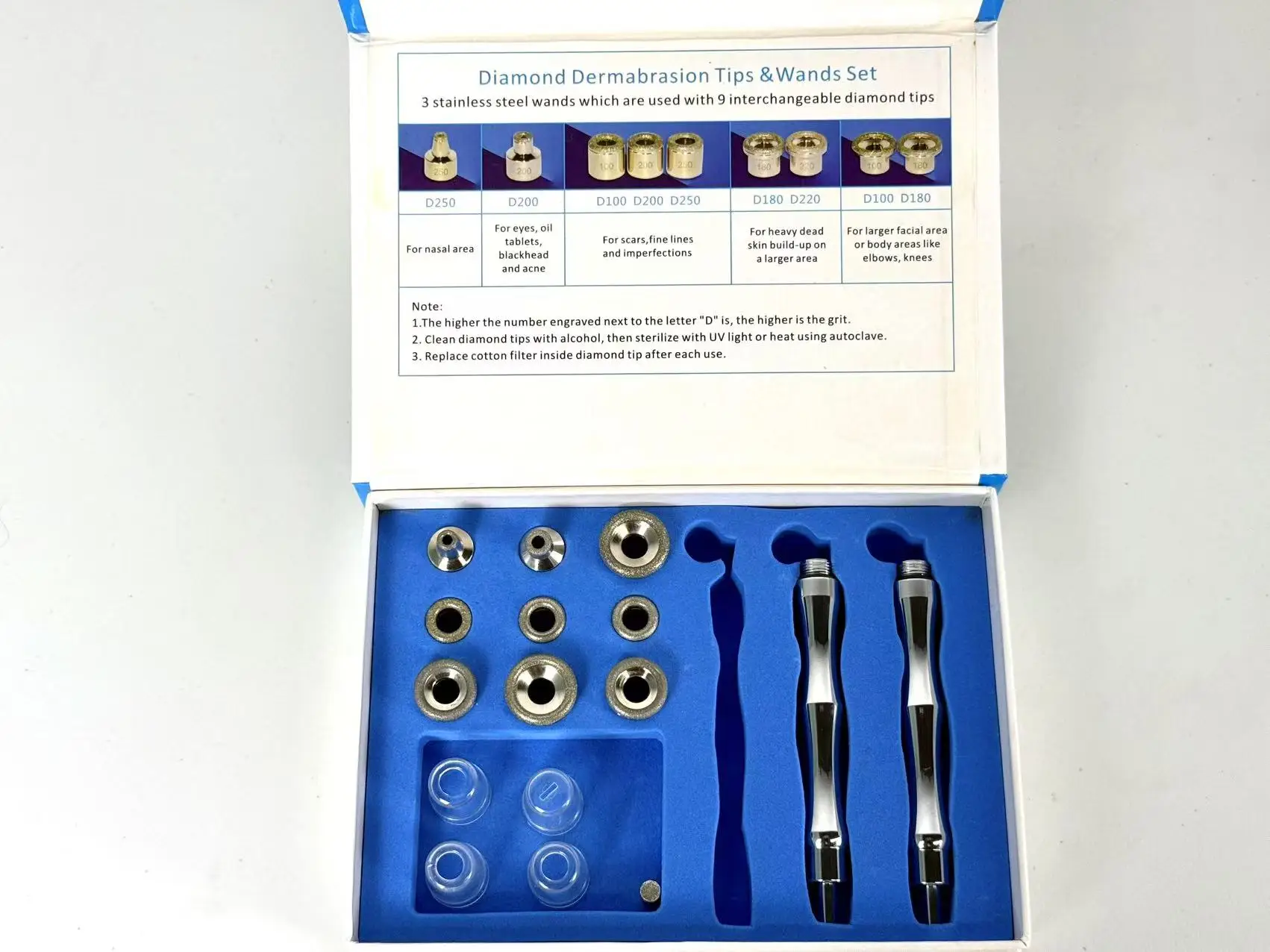 スマートライブラリーダイヤモンドチップマイクロダーマブレーションデバイス、真空吸引機能付きで効果的な黒ずみ除去と毛穴洗浄を実現