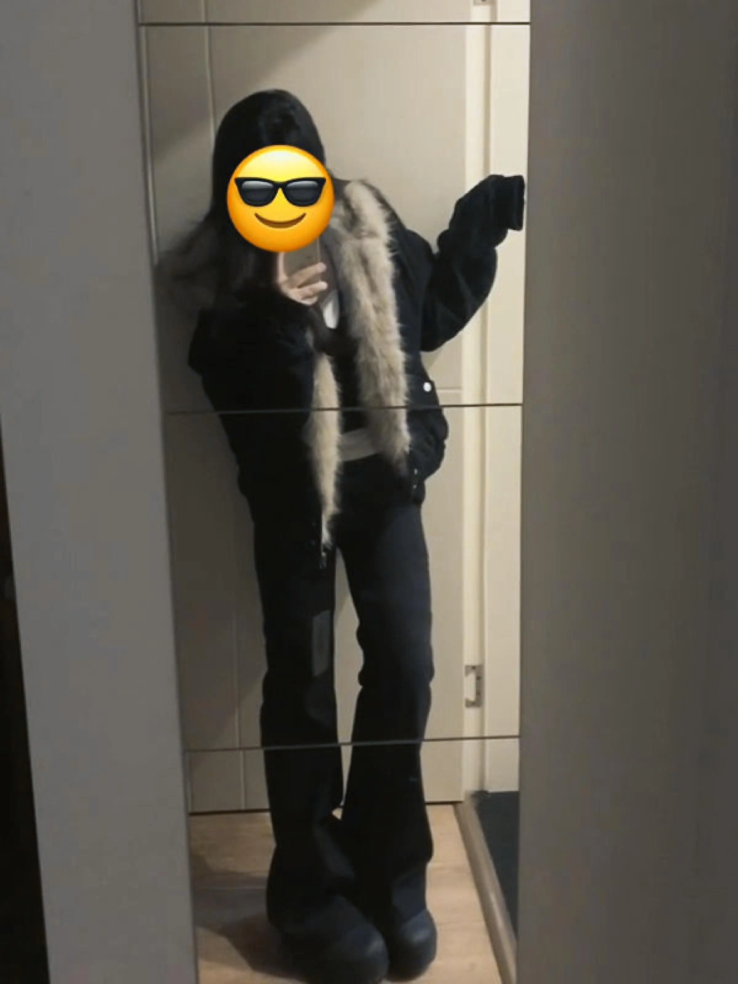 

Parkas Outdoor Womens Winter Bio-Cotton Insulation Comfortable Loose-Fit Short-Style Fur Medium-Length Full-Zip Fitting Youthful