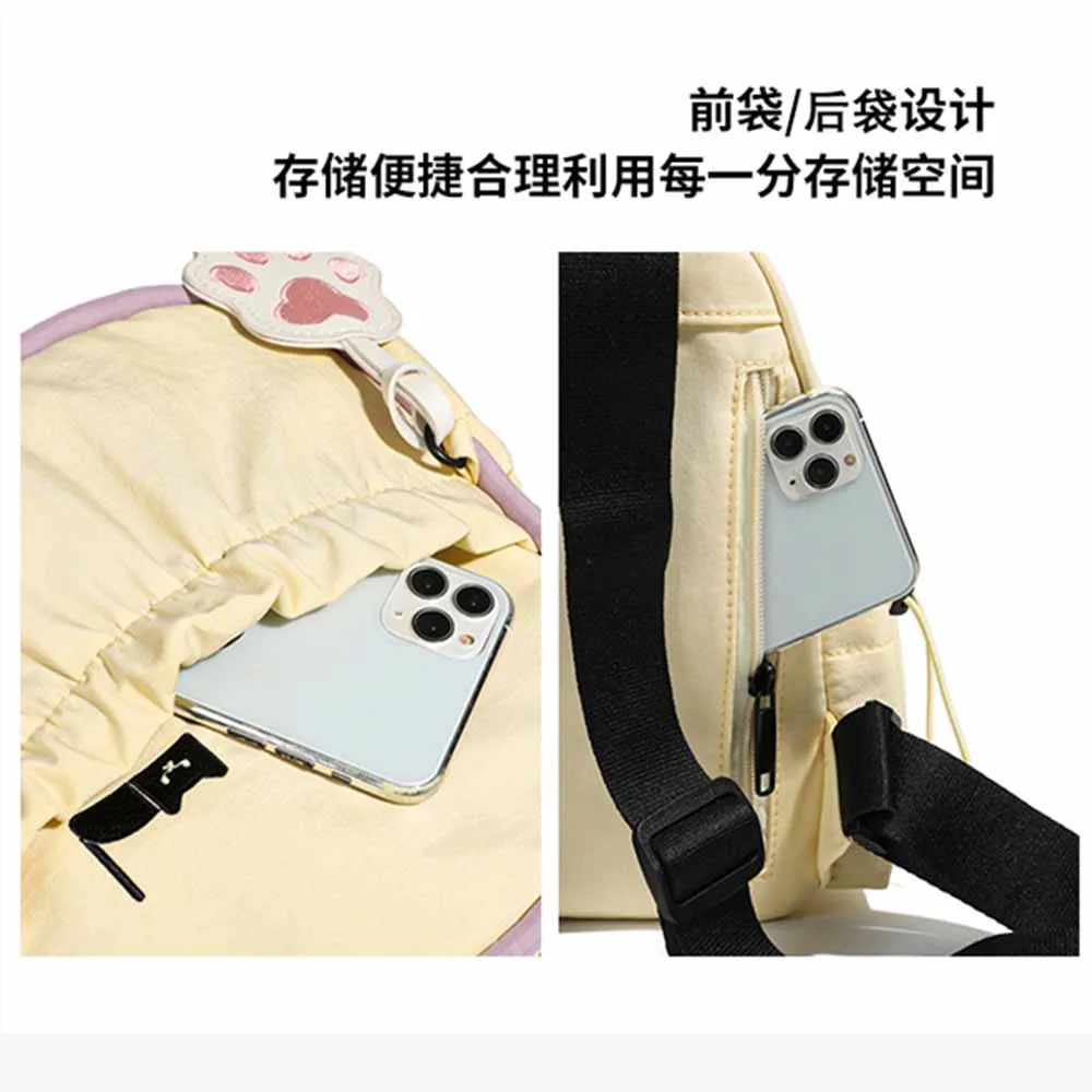 New Fashionable Casual Personalized Custom Backpack, Cartoon Student Large Capacity Lightweight Commuting Travel Bag, With Name