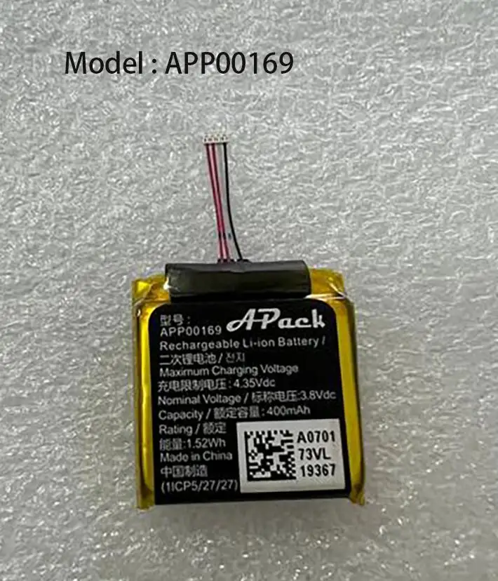 APP00169 100% New and Original Battery for APack APP00169