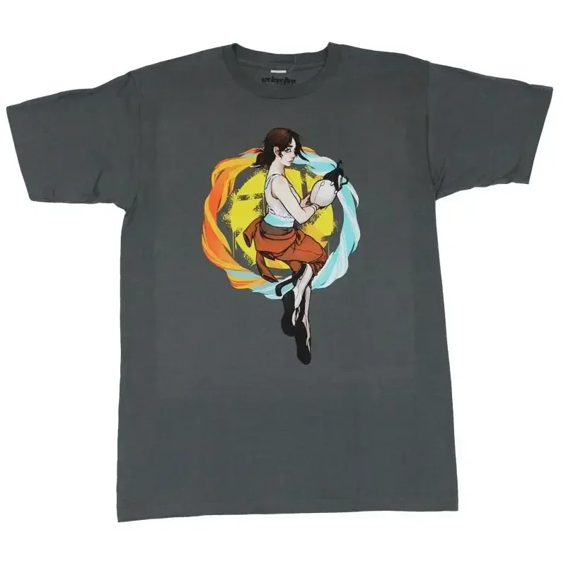 Portal Mens T Shirt Chell Coy Creating Escape Image