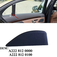 Mercedes-Benz W222 S-Class S320 S350L S350L S400L S500 2014-2020 Car Rear Door Triangular Curtain Sunshade Snap