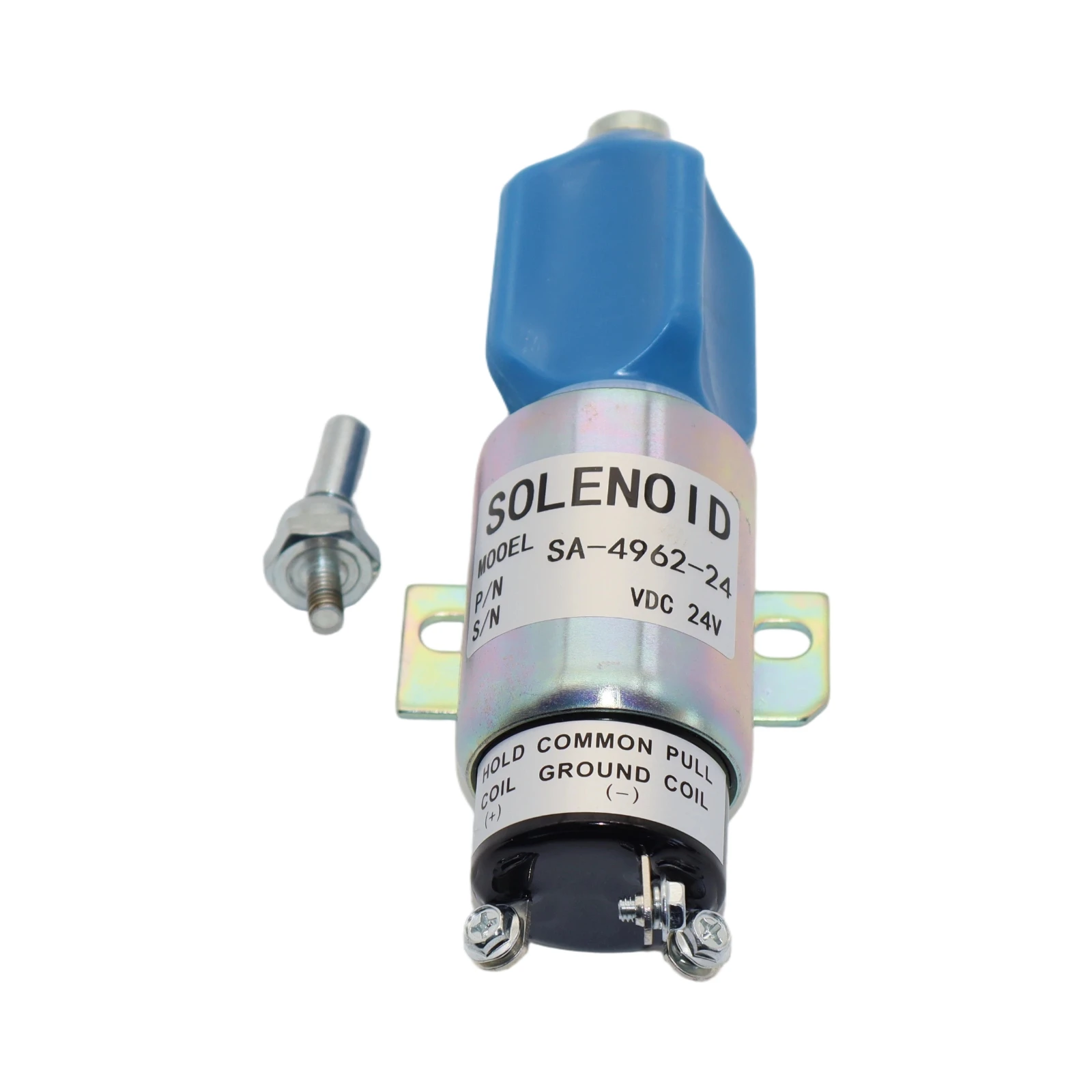24V Fuel Shut Off Solenoid SA-4962-24 SA-4148-T For Volvo ZF Mitsubishi 6D24 Doosan Cummins Hyundai R160LC-R R180LC-R