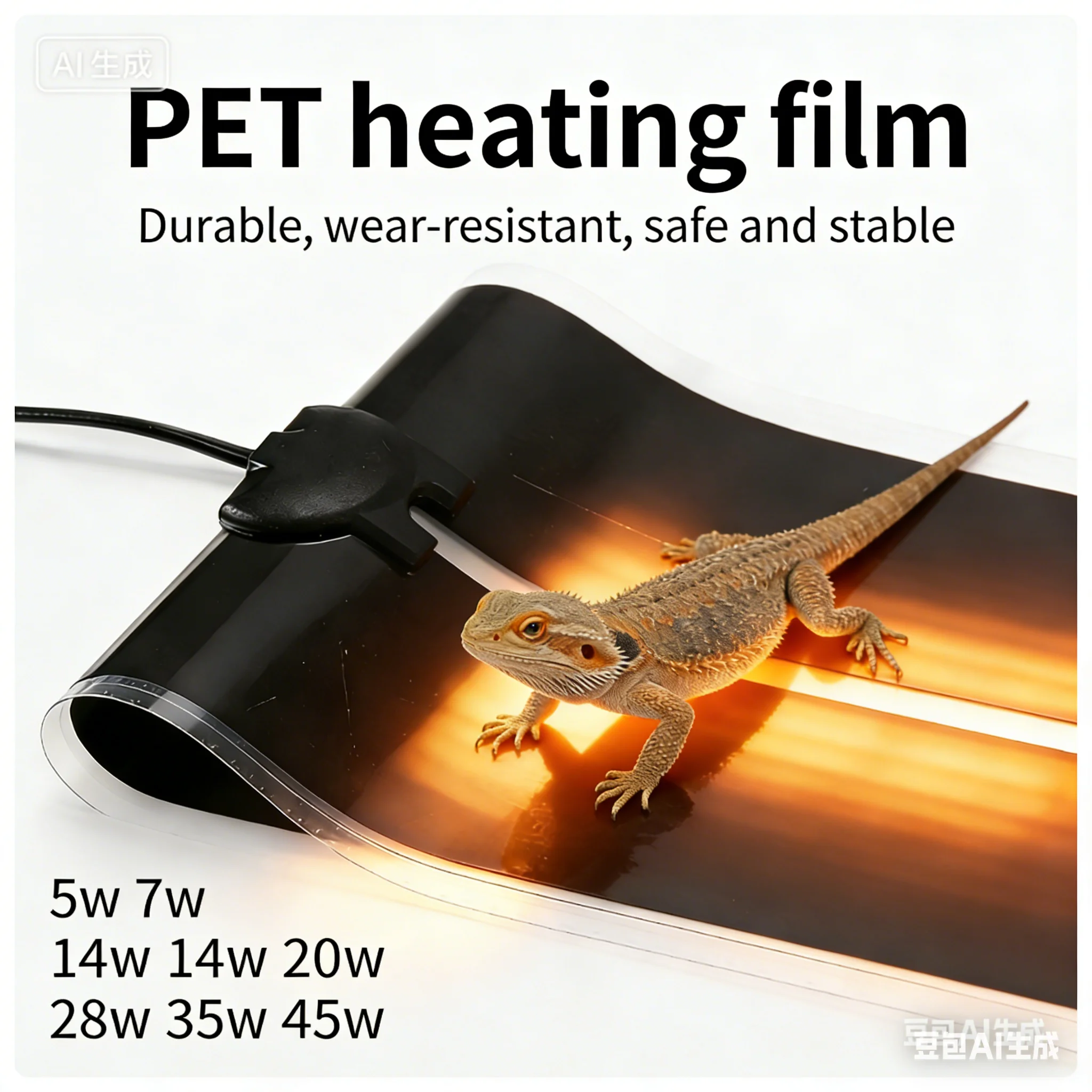 45W-5W Intelligent CNC Button Plants Pet Temperature Heating Pad PET Environmentally Friendly Constant Temperature Timer program