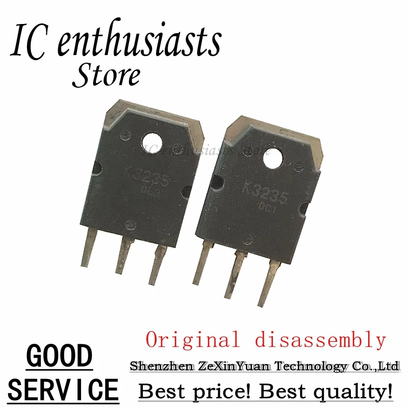 

10PCS 2SK3235 K3235 15A 500V TO-3P Original disassembly