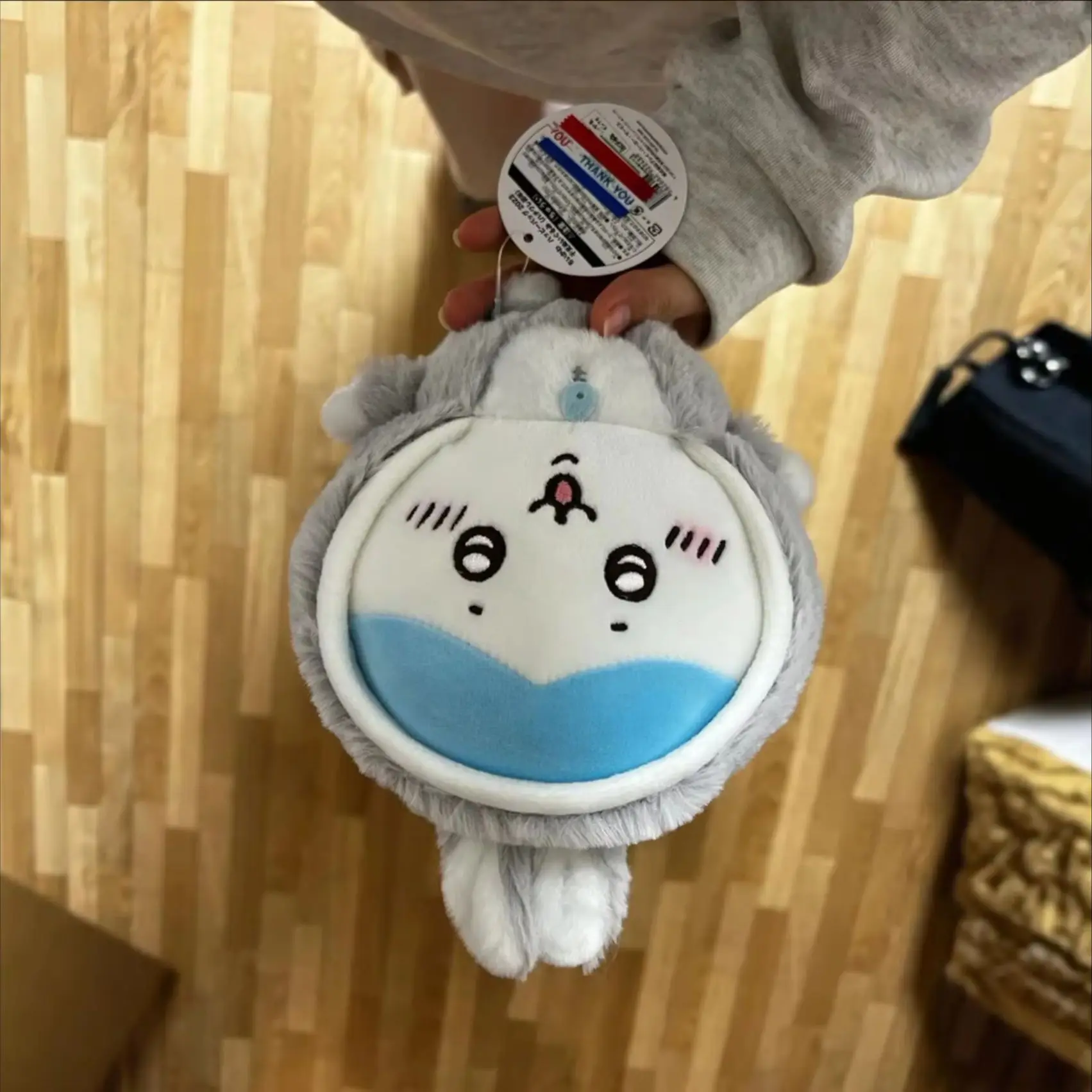 

MINISO Chiikawa Usagi Doll Gift Keychain Car Pendant Cartoon Cute Giving Your Girlfriend Surprise Send Friends Surprise