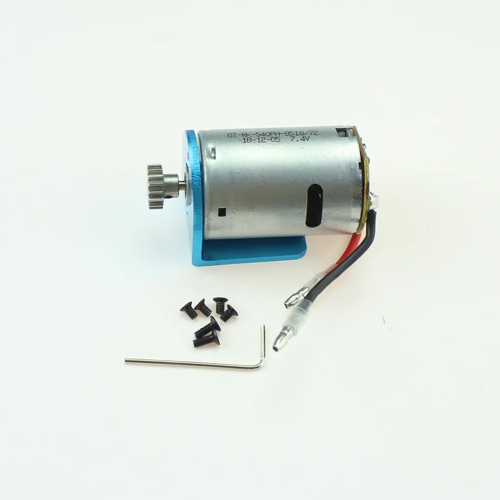 【CYBER MONDAY】540 Brushed Motor with Mount Base for 12428 12423 12427 1/12 RC Car Upgrade Parts Accessories