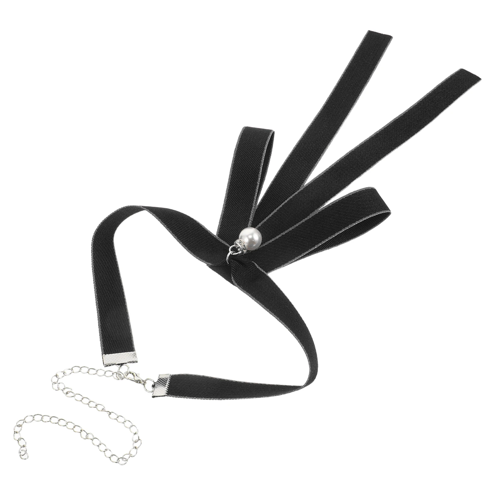 

Uniform Accessories Tie Bowknot Design Quick Adjustment Pre Tied Neck Ribbon School Club Party Girls Women Polyester for women
