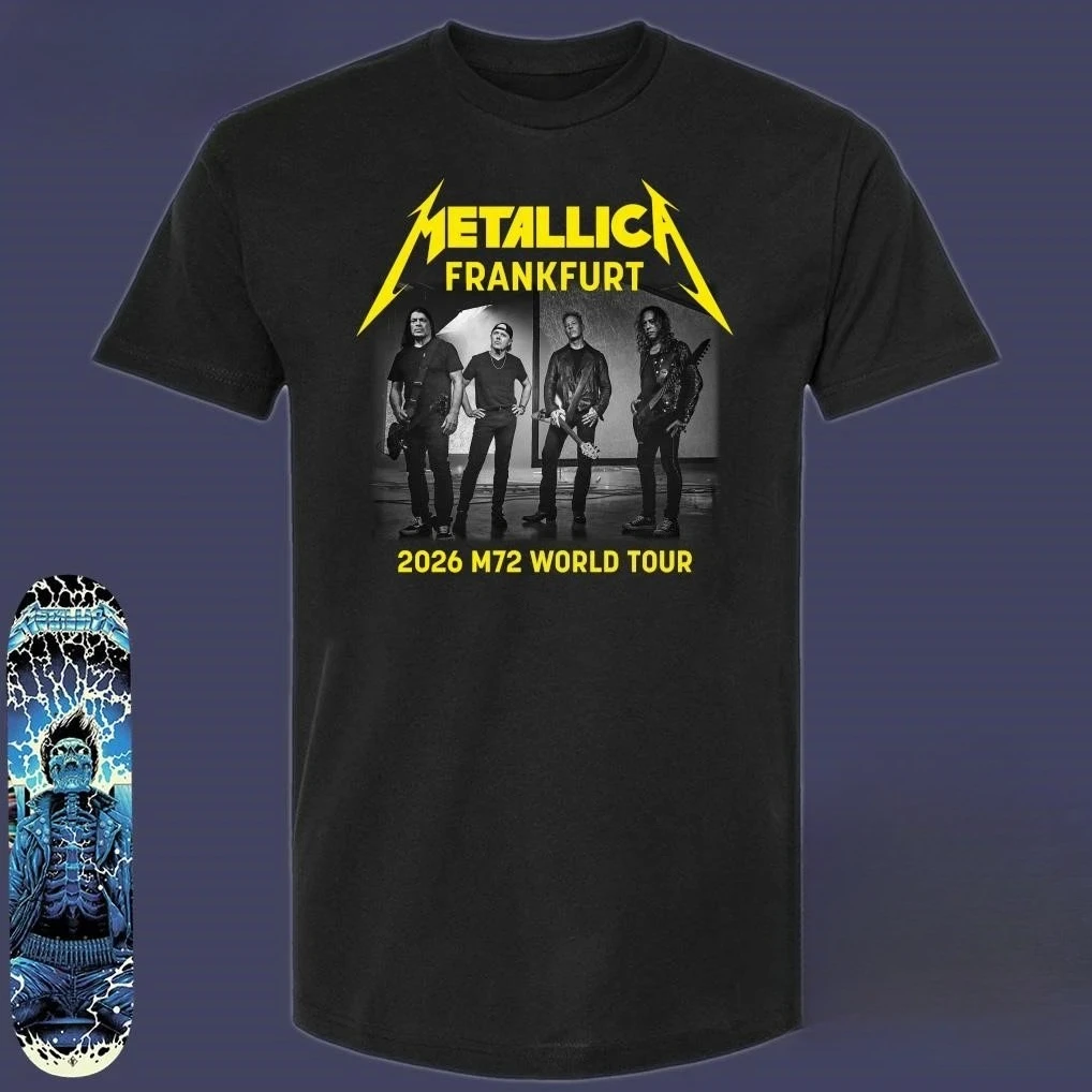 Metallica M72 Frankfurt, Germany Mai 24, 2026 Deutsche Bank Park Created Poster Pop