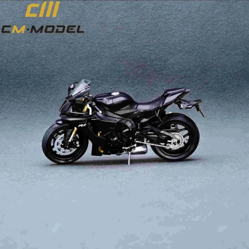 CM Modello 1:18 R1 Modello in lega di moto Articolo decorativo statico Regalo di compleanno