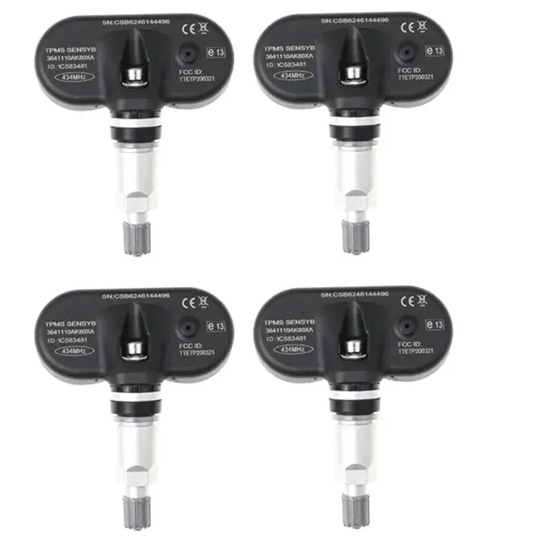 

A73Q-4PCS Car Tire Pressure Sensor For Great Wall Haval H5 Wingle 5 C30 434MHZ 3641110-K80