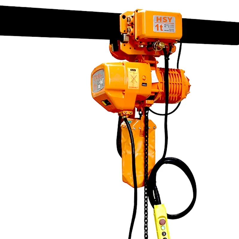 

High Quality 5 Ton Electric Chain Hoist Block with Trolley for Workshop Overhead Crane