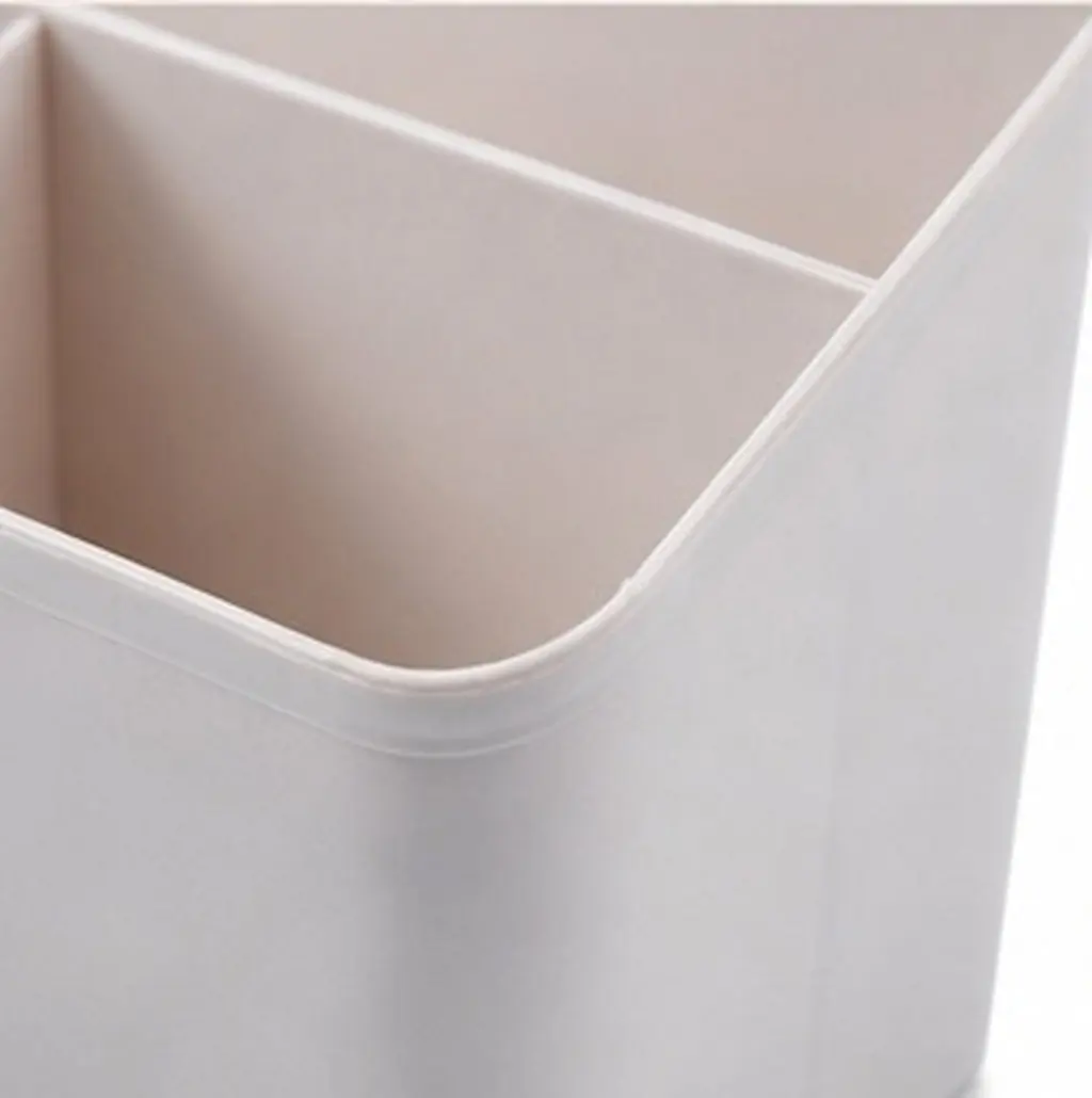 Desktop Storage Organizer Smooth Edges Remote Controller Holder Paper Towel Plastic Makeup Sundries Holder Office Storage Rack,