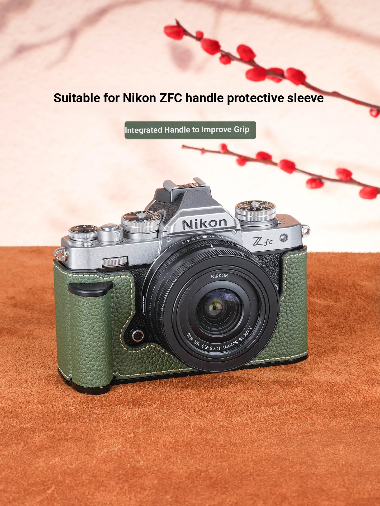 

Camera protective case for Nikon ZFC grip protective cover camera bag finger grip camera case shoulder strap accessories