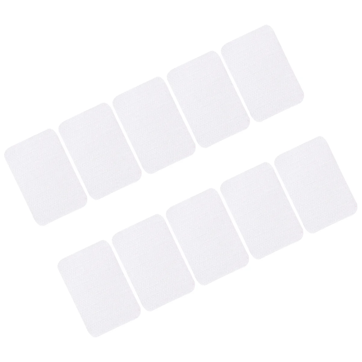 20 قطعة من علامات الخطاف والحلقة ذاتية اللصق للسجاد والأرائك والأرائك - مستطيلة قابلة لإعادة الاستخدام للمكتب المنزلي