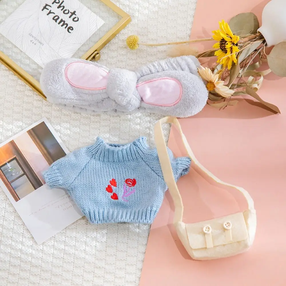 Acessórios de pano lalafanfan café roupas vestir-se roupas diy patos roupas 30cm kawaii pato amarelo roupas presente das crianças