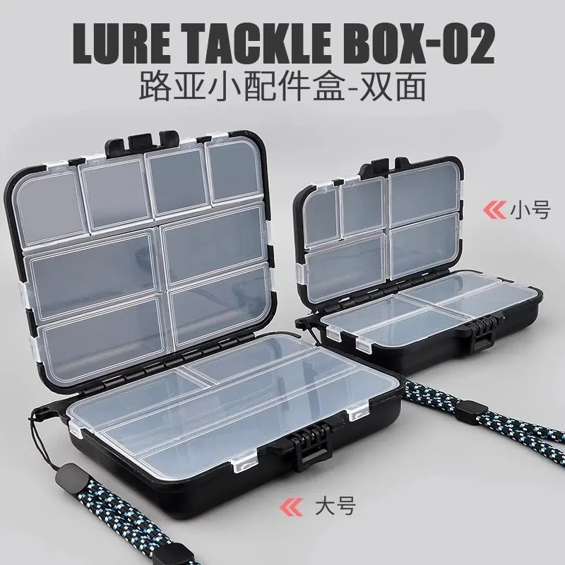 

Double Sided Tackle Box Fishing Gear Accessory Storage Box Fishing Bait Box Mino Hard Bait Pencil Squid Fake Fishing Accessories
