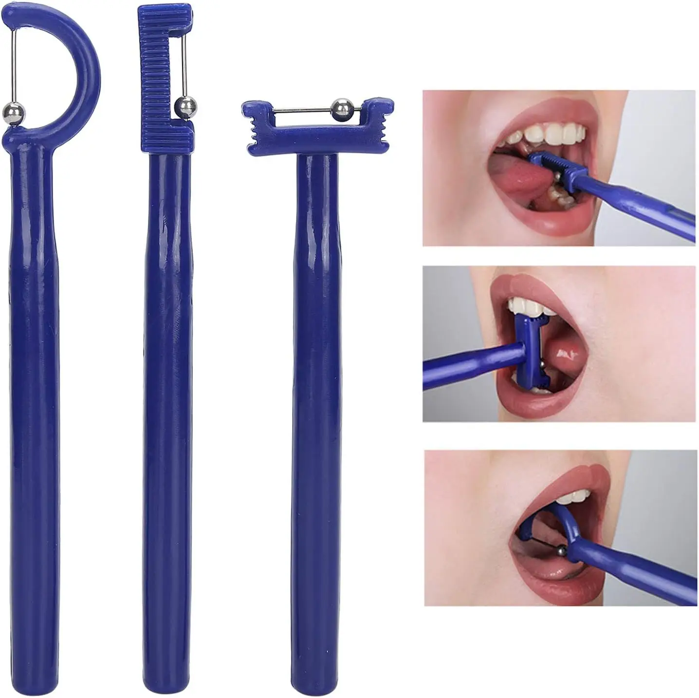 Chewing Teether Tube for Adult Kids Speech Therapy Autism Sensory Rehabilitation Lower Jaw Tongue Muscle Trainer Talk Tools