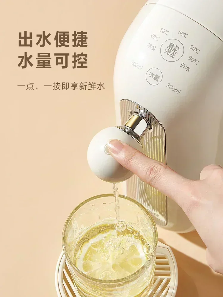 Dispensador de água instantâneo, quente, desktop, casa, automática, direto, máquina de beber, isolamento inteligente, garrafa de água elétrica