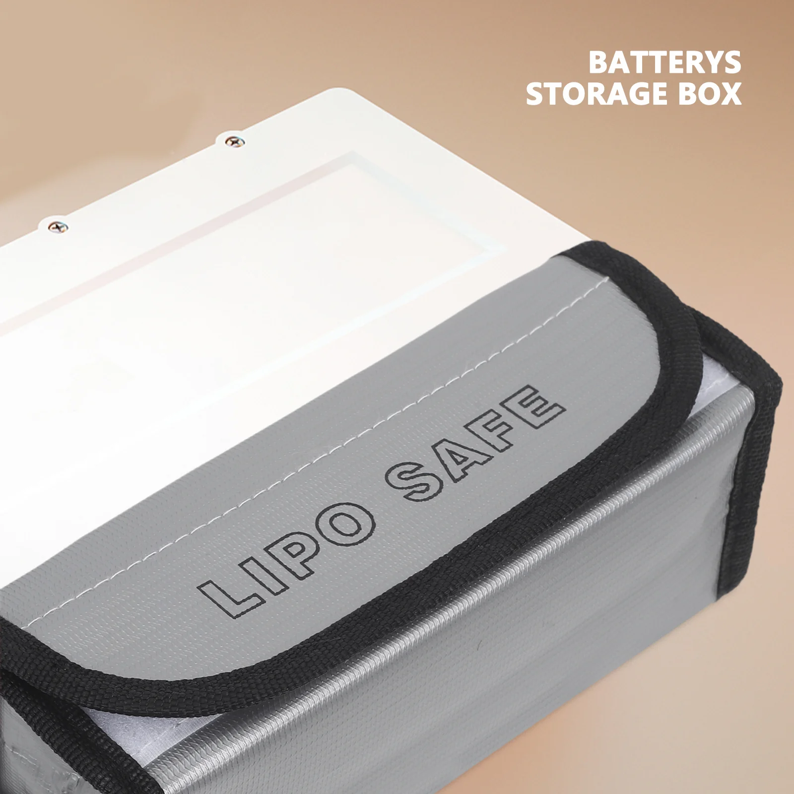 

Lipo Pouch Fireproof Reusable Storage Bag For Chargeable Lithium Safety Holder Lightweight Portable Case